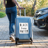 Black Lives Matter | BLM Race Equality Car Bumper (Suitcase Insitu)
