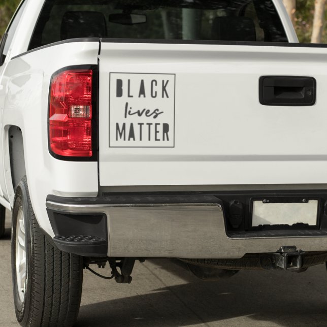 Black Lives Matter | BLM Race Equality Car Bumper