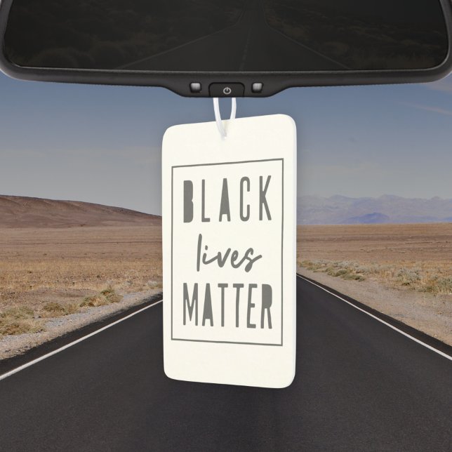 Black Lives Matter | BLM Race Equality Modern Air Freshener (Creator Uploaded)