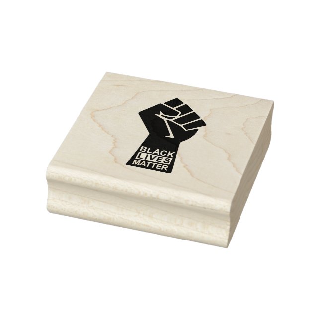 Black lives matter, BLM Rubber Stamp (Stamp)