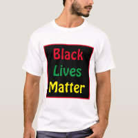 Black Lives Matter Bold Text