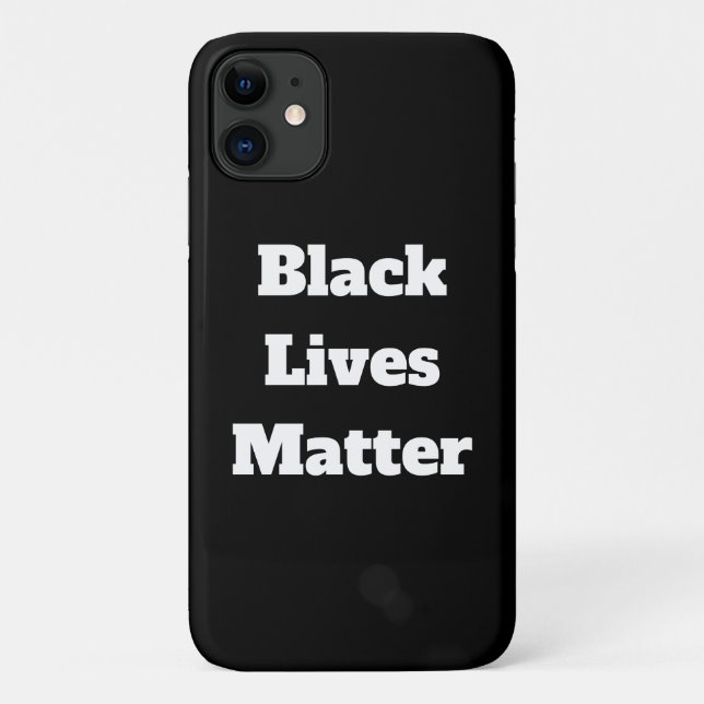 Black Lives Matter Case-Mate iPhone Case (Back)