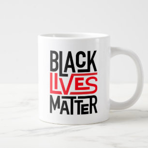 Black Lives Matter Equal Rights Large Coffee Mug