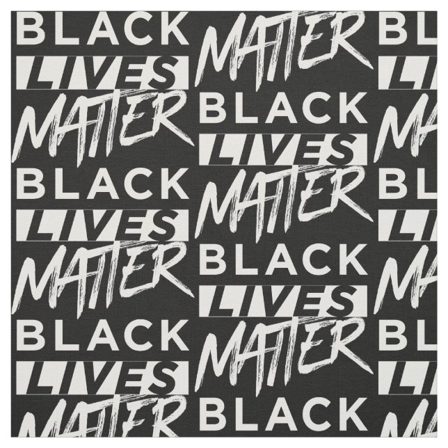 Black lives matter fabric (Swatch)