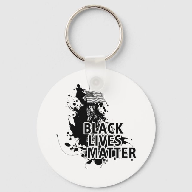 Black Lives Matter Keychain (Front)
