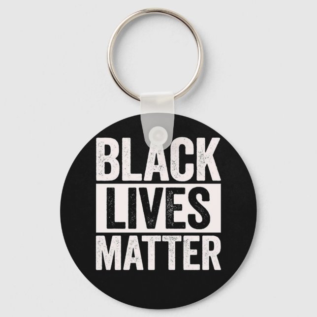 Black Lives Matter Keychain (Front)