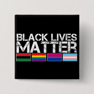 Black Lives Matter LGBT Button