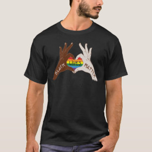 Black Lives Matter - Love blm Rainbow T-Shirt
