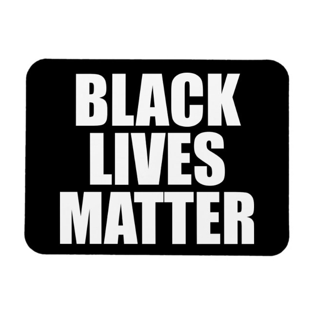 Black Lives Matter Magnet (Horizontal)