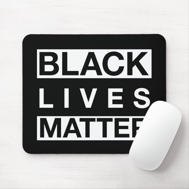 Black Lives Matter Mouse Pad (With Mouse)