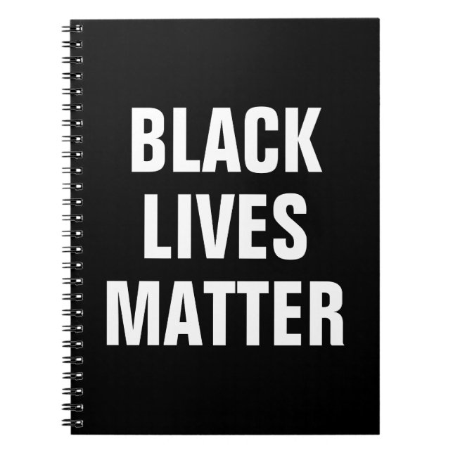 Black Lives Matter Notebook (Front)