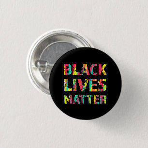 Black Lives Matter Painting 01 Let's Take A Stand 1 Inch Round Button