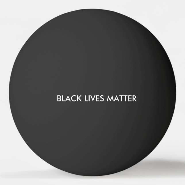 Black Lives Matter Ping Pong Ball (Front)