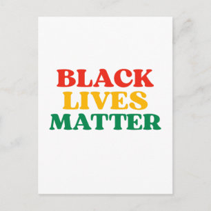 Black Lives Matter Postcard