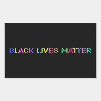 Black Lives Matter Stencil 02 Uprising Multi Style Sticker