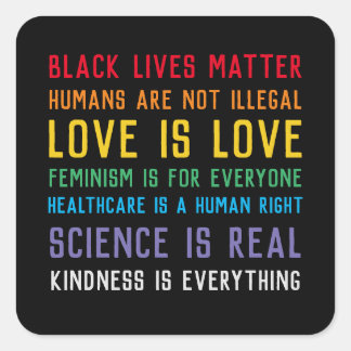 Black Lives Matter sticker