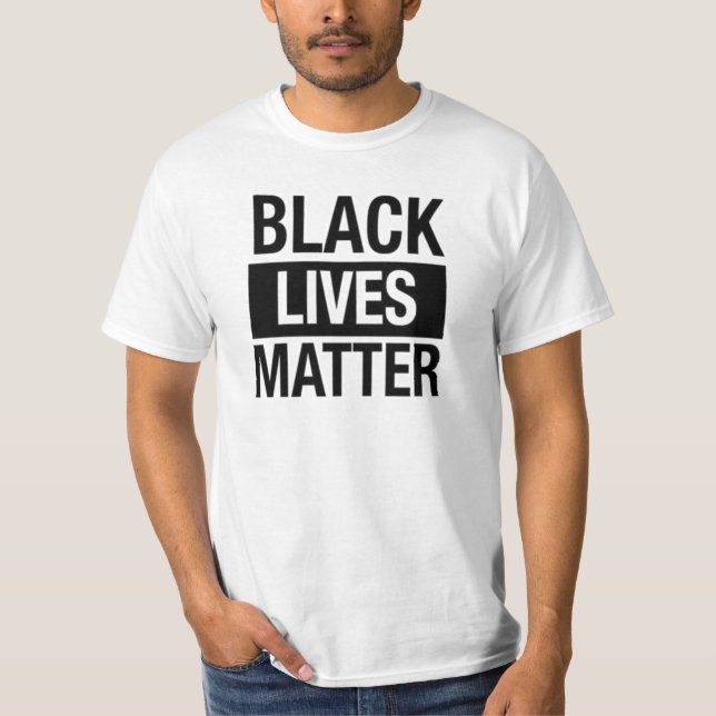 Black Lives Matter  T-Shirt (Front)