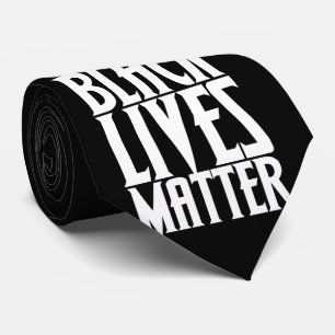 Black lives matter tie