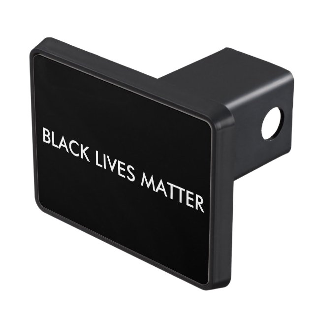 Black Lives Matter Trailer Hitch Cover (Top Right)