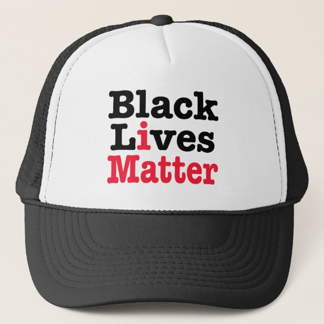 Black Lives Matter Trucker Hat (Front)