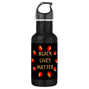 Black Lives Matter Water Bottle