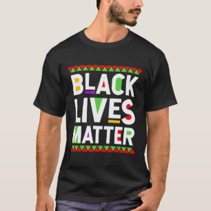 Black Lives Problem Black History Month Celebratio T-Shirt