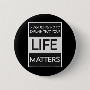 Black Lives Problem Blm Resist - Engage In The Det 2 Inch Round Button
