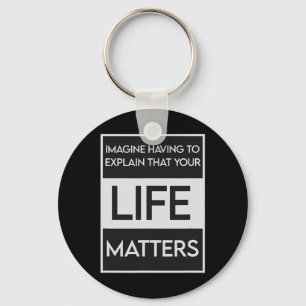 Black Lives Problem Blm Resist - Engage In The Det Keychain