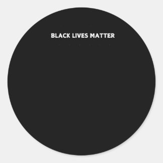 Black Lives Sticker5 Classic Round Sticker
