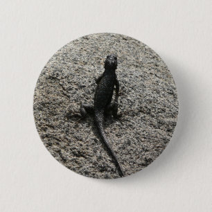 Black Lizard 2 Inch Round Button