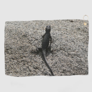 Black Lizard Golf Towel