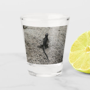 Black Lizard Shot Glass