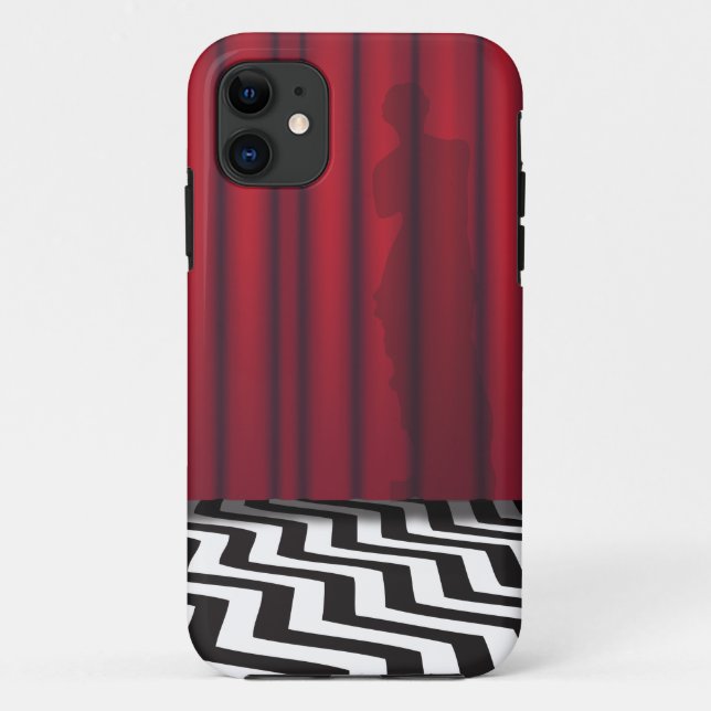 Black Lodge Red Room Case-Mate iPhone Case (Back)