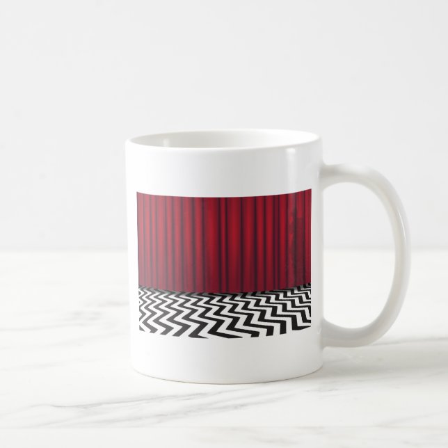 Black Lodge Red Room Coffee Mug (Right)