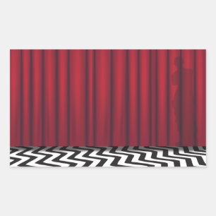 Black Lodge Red Room Sticker