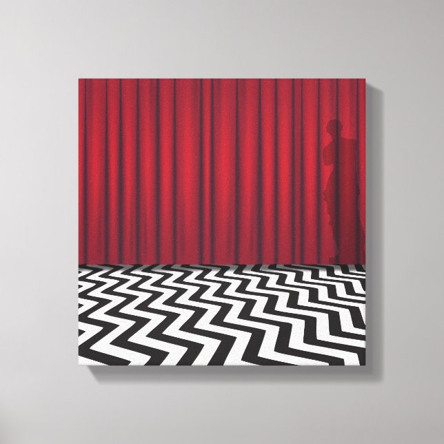 Black Lodge Twin Peaks Canvas Print (Front)