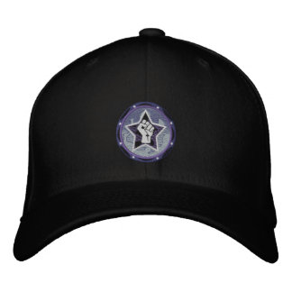 black logo VR hat