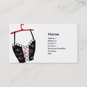 Black Longlinebra - Business Card