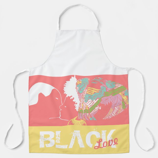 BLACK LOVE APRON (Front)