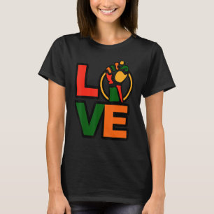 Black Love Classic Raise Proud Fist Hand African A T-Shirt