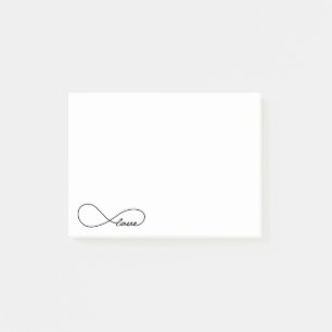 Black Love Infinity PostIt Notes