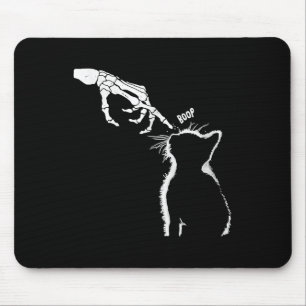 Black Lover Skeleton Hand Boop Funny Halloween 202 Mouse Pad