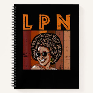 Black LPN Nurses Matter African American Black His Notebook