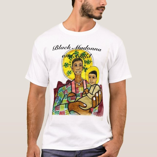 Black Madonna & Child T-Shirt (Front)