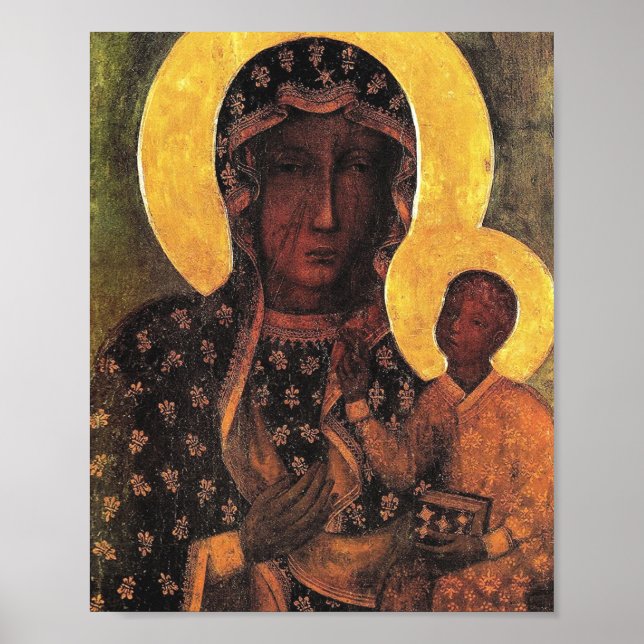 Black Madonna Poland Our Lady Of Czestochowa Poster (Front)