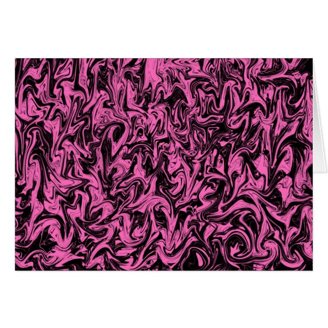 Black & Magenta Swirl (Devant horizontal)
