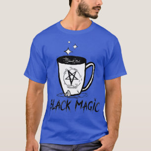 Black Magic Coffee Design T-Shirt