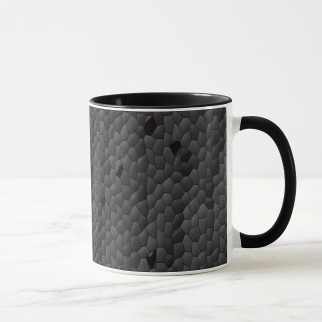 Black Mamba in illustrated,Art Mug (Right)