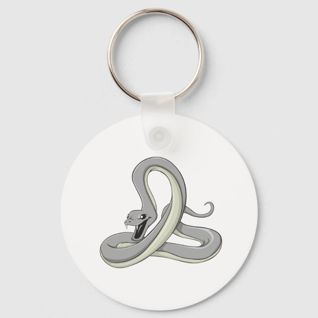 Black Mamba Keychain (Front)
