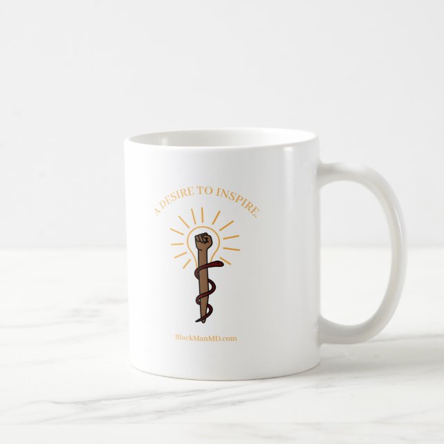 Black Man, M.D. Coffee Mug (Droite)